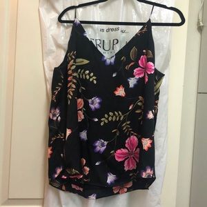 Express size XL floral top